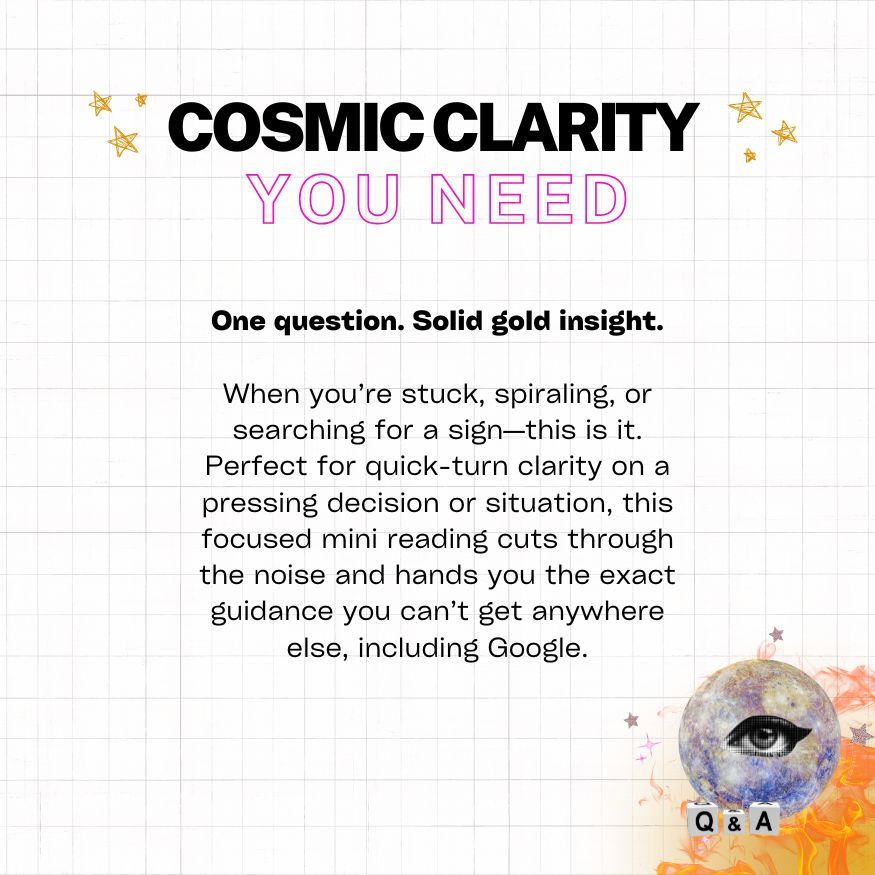 The Burning Question Reading